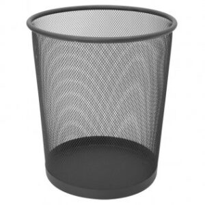 PAPELERA REJILLA PLUS GRANDE GRAFITO