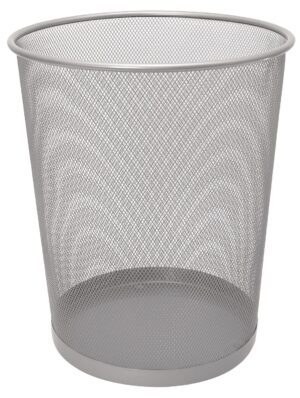 PAPELERA REJILLA PLUS GRANDE CROMADA
