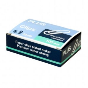 *M*CLIPS CROMADOS Nº 2 -33mm. C/100 PACK/24