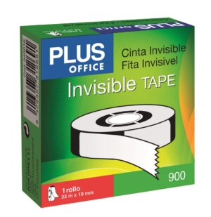 CINTA ADH.INVISIBLE 19x33 PLUS CAJA IND.