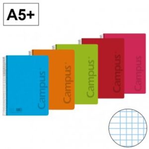 BLOC ESP.POLIPROP A5+ 80h.90gr.CAMPUS MM 3mm.MOD.46