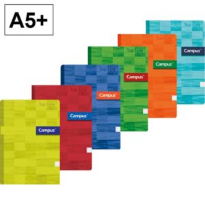 CUADERNO GRAPA DIN A5+ 90gr.48H.LISO