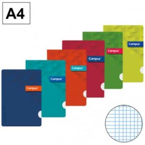 CUADERNO GR.PP A4 90gr.48h CAMPUS MILIMETRADO