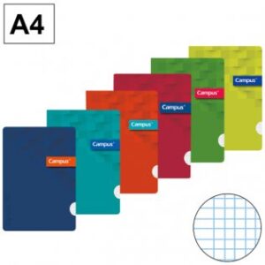 CUADERNO GR.PP A4 90gr.48h CAMPUS MIL.3mm. M/46