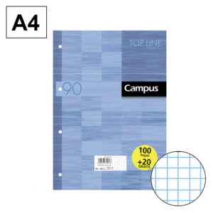 RECAMB.A4 4A.90gr 100h CAMPUS CUADR 4x4 +20h