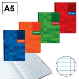 CUADERNO ENC.CAMPUS INDICE A5 192H.90gCN