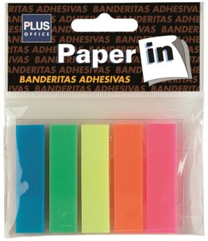 BANDERITAS PAPER IN BOL/5 COL.ESTR.SIN DISPEN