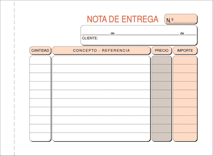 TALONARIO NOTA ENTREGA 8ºAP. DUPL.E.CALCO