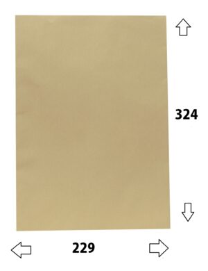BOLSA 229x324-C4 C/250 ADHESIVA KRAFT