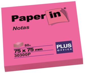 BLOC NOTAS M.PAPER Paper-In 75X 75 NEON ROSA