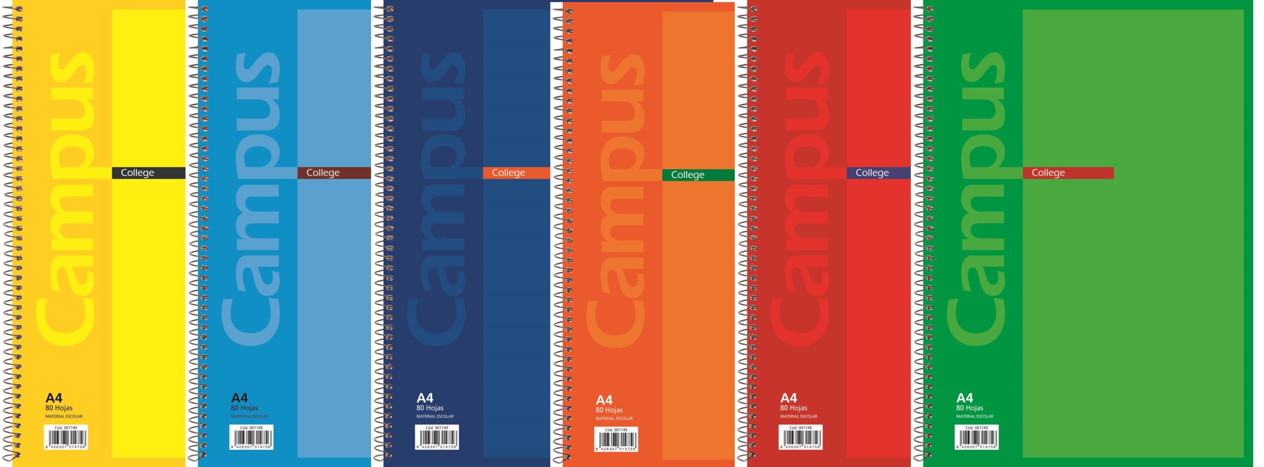 BLOC ESP.T.NORMAL A4 80 H.60gr.HORIZONTAL