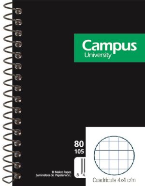 BLOC ESPIRAL 1/80 60gr.C/NATURAL*16/80 H.
