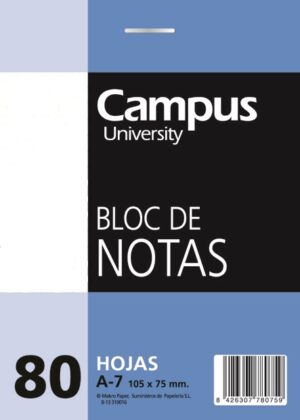BLOC PERFORADO A7 LIS 80h
