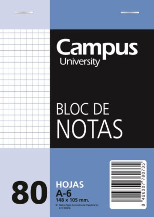 BLOC PERFORADO A6 CUA 80h