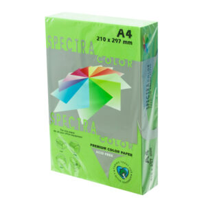 PAPEL A4 80gr.P/500 VERDE INTENSO
