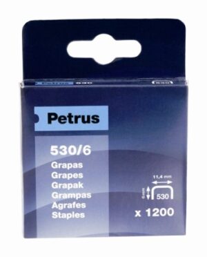 GRAPAS PETRUS CLAVADORAS 530/ 6 mm.C/1200