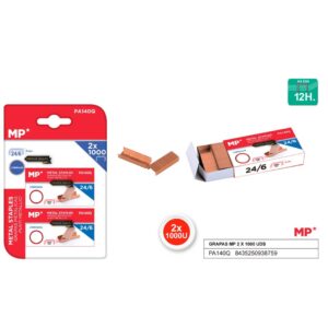 BLT/ 2-CAJAS GRAPAS 24/6 M.P.