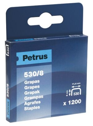 GRAPAS PETRUS CLAVADORAS 530/ 8 mm.C/1200