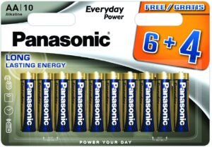 PILA LR6 AA ALCAL.BLT/6+4 PANASONIC