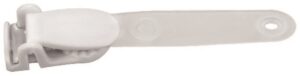 PINZA PORTANOMBRES PLASTICO C/50