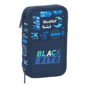 PLUMIER DOBLE BLACKFIT8 LOGOS