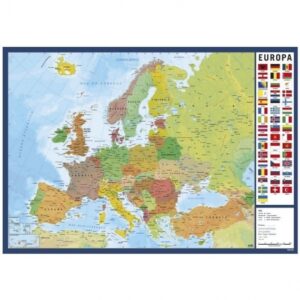 VADE SOBREMESA PVC 35 X 49 MAPA DE EUROPA