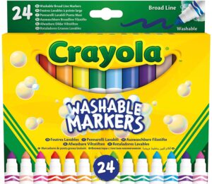 ROTULADOR CRAYOLA LAVABLE SUPER PUNTA 12 COL.