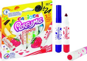 ROTULADOR CARIOCA PERFUME STAMPS 8 COL.