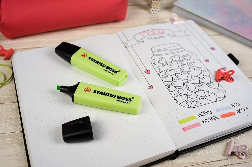 ROTUL.FLUOR STABILO BOSS B/4 SURT PASTEL - Imagen 2