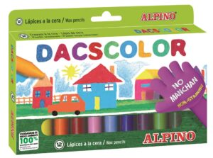 PINTURA CERA SEMI-BLANDA DACS COLOR 12 COL.
