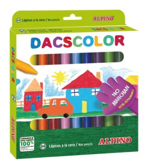 PINTURA CERA SEMI-BLANDA DACS COLOR 24 COL.
