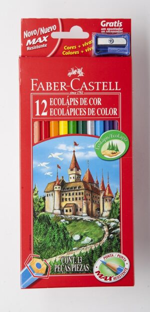 PINTURA LAPIZ F.CASTELL 12 COLORES