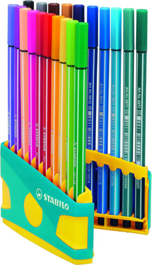 ROTUL.STABILO PEN 68 EST/20 C. PARADE AZUL/TURQUESA