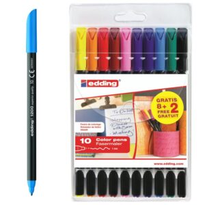 ROTULADOR EDDING Nº1200 BLT/ 8+2 Col