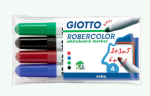 ROTULADOR PIZARRA GIOTTO GIGANTE BOLSA/4 SURT.