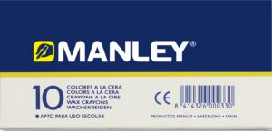 PINTURA CERA BLANDA MANLEY 10 COLORES
