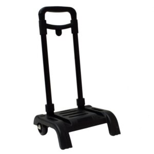CARRITO PORTAMOCHILA PLEGABLE NEGRO
