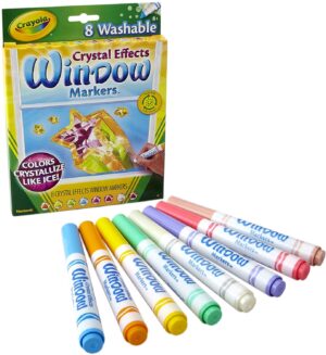 ROTULADOR CRAYOLA WINDOW B/8
