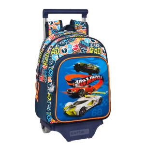 MOCHILA CARRITO INFANTIL HOT WHEELS