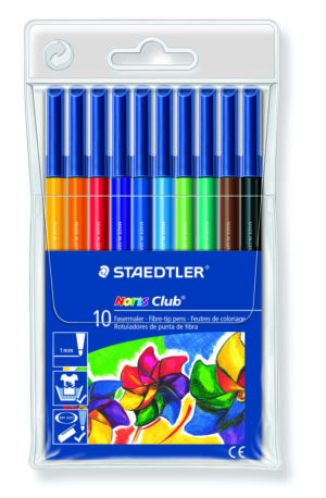 ROTULADOR STAEDTLER NORIS CLUB 10 Col