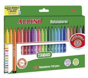 ROTULADOR ALPINO ESTANDARD 24 Col
