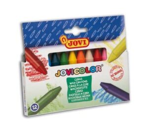 PINTURA CERA BLANDA JOVICOLOR 12 COLORES