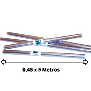 PLASTICO FORRAR  CRISTAL 5 Mtr.x45 Cm.
