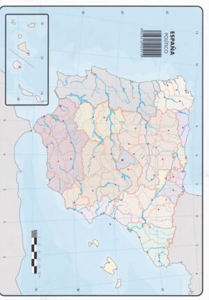 MAPA MUDO ESPAÑA POLITICO