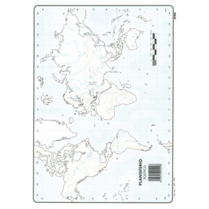 MAPA MUDO PLANISFERIO POLITICO