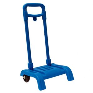 CARRITO PORTAMOCHILA PLEGABLE AZUL CLA