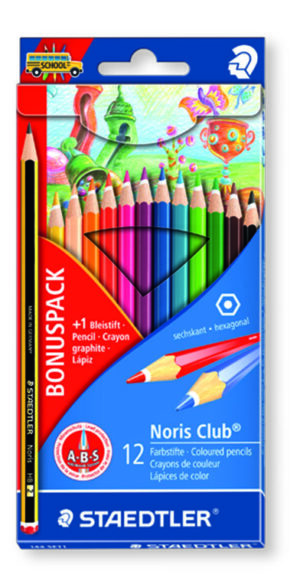 PINTURA LAPIZ STAEDTLER NORIS CLUB C/12