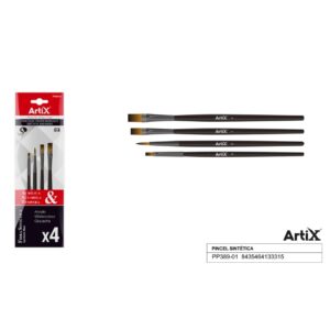 BLISTER/ 4 PINCELES SINT.ARTIX 5/6/7/9 PP389-01