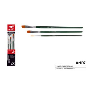 BLISTER/ 3 PINCELES SINT.ARTIX 0/6/3-8 PP390-01
