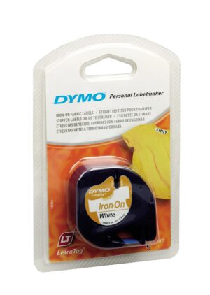 CINTA DYMO LETRATAG MARCAR ROPA 18769 BLANCA